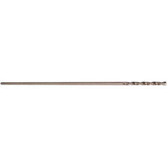 Precision Twist Drill - 13/64" Diam, 12" OAL Oxide/Gold Cobalt Aircraft Extension Drill Bit - Benchmark Tooling