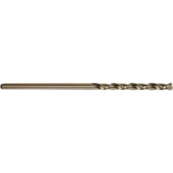 Precision Twist Drill - 13/64" Diam, 6" OAL Oxide/Gold Cobalt Aircraft Extension Drill Bit - Benchmark Tooling