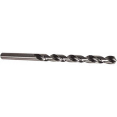 Precision Twist Drill - 0.5906" 118° Spiral Flute High Speed Steel Taper Length Drill Bit - Benchmark Tooling