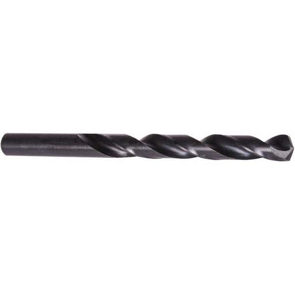 Precision Twist Drill - 15/32" Diam, 6" OAL Oxide High Speed Steel Aircraft Extension Drill Bit - Benchmark Tooling