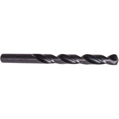 Precision Twist Drill - 23/64" Diam, 6" OAL Oxide High Speed Steel Aircraft Extension Drill Bit - Benchmark Tooling