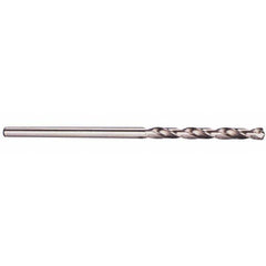 Hertel - 0.0995" Diam, 12" OAL Bright Cobalt Aircraft Extension Drill Bit - Benchmark Tooling