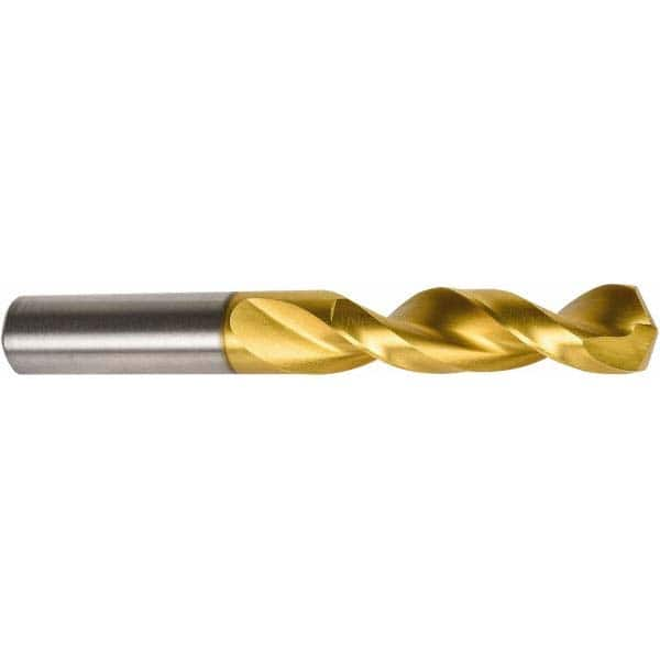 Precision Twist Drill - 3/8" 135° Parabolic Flute High Speed Steel Screw Machine Drill Bit - Benchmark Tooling