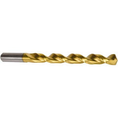 Precision Twist Drill - 15/32" 135° High Speed Steel Jobber Drill - Benchmark Tooling