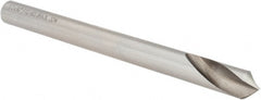 Precision Twist Drill - 1/2" Body Diam, 90°, 6" OAL, High Speed Steel Spotting Drill - Benchmark Tooling