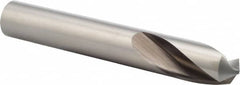 Precision Twist Drill - 3/4" Body Diam, 120°, 5" OAL, High Speed Steel Spotting Drill - Benchmark Tooling