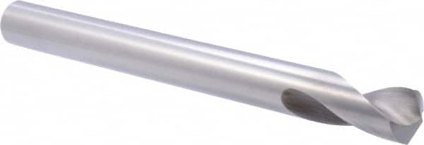 Precision Twist Drill - 3/4" Body Diam, 120°, 8" OAL, High Speed Steel Spotting Drill - Benchmark Tooling