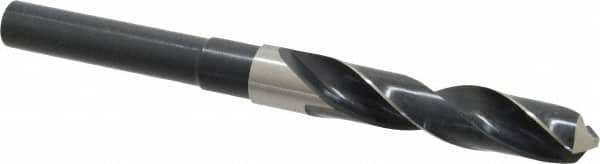 Precision Twist Drill - Silver & Deming And Reduced Shank Drill Bits Drill Bit Size (Inch): 39/64 Drill Bit Size (Decimal): 0.6094 - Benchmark Tooling