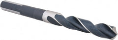 Precision Twist Drill - 35/64" Drill, 118° Point, High Speed Steel Silver Deming & Reduced Shank Drill Bit - Benchmark Tooling