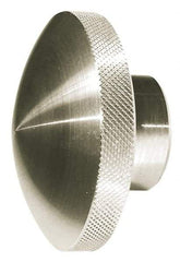 Morton Machine Works - 1" Head, Knurled Knob - Tapped, Aluminum - Benchmark Tooling