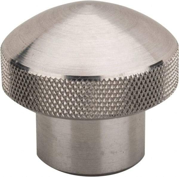Morton Machine Works - 1" Head, Knurled Knob - Tapped, Aluminum - Benchmark Tooling