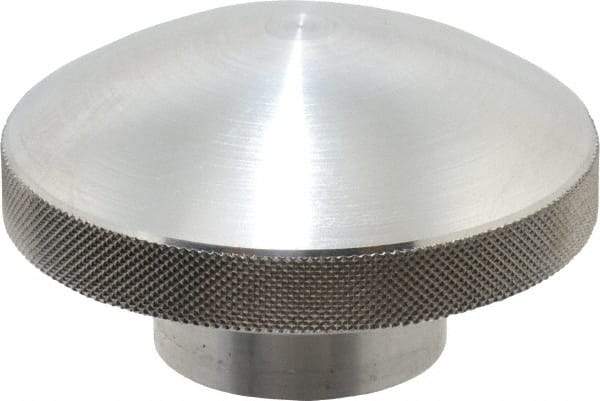 Morton Machine Works - 2" Head, Knurled Knob - Tapped, Aluminum - Benchmark Tooling