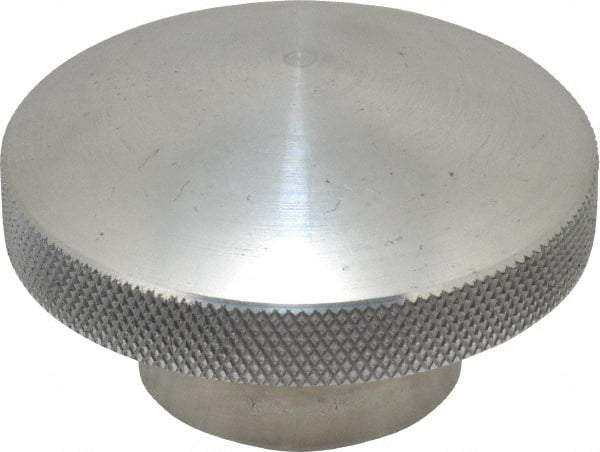 Morton Machine Works - 2-1/4" Head, Knurled Knob - Tapped, Aluminum - Benchmark Tooling