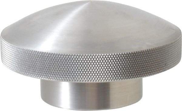 Morton Machine Works - 3-1/2" Head, Knurled Knob - Tapped, Aluminum - Benchmark Tooling