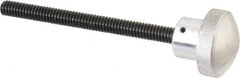Morton Machine Works - 1" Head, Knurled Knob - Threaded Stem, Aluminum - Benchmark Tooling