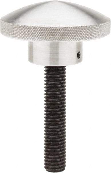 Morton Machine Works - 3" Head, Knurled Knob - Threaded Stem, Aluminum - Benchmark Tooling
