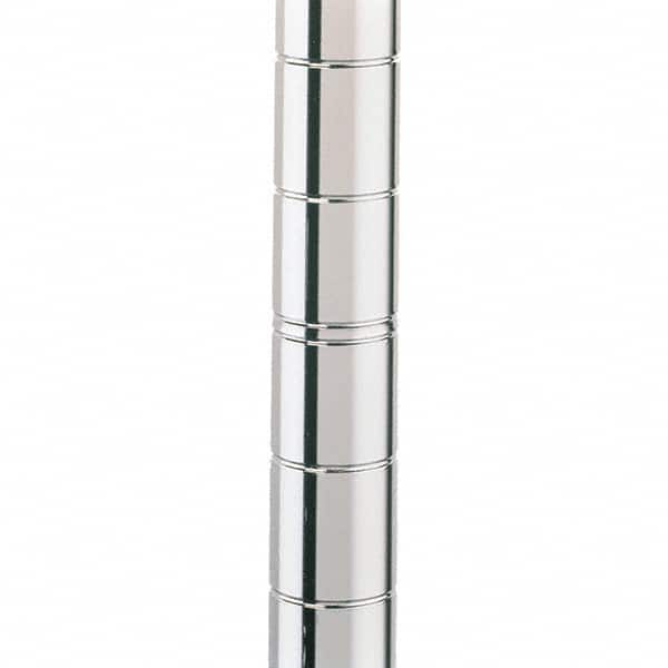 Metro - 1" Wide x 74" High x 1" Long Open Shelving Stationary Shelving Post - Benchmark Tooling