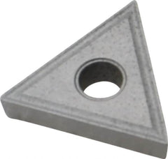 Interstate - TT431 Grade I55 Carbide Turning Insert - Uncoated, 60° Triangle, 1/2" Inscr Circle, 3/16" Thick, 1/64" Corner Radius - Benchmark Tooling