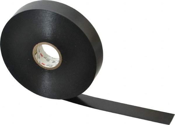 3M - 1" x 110', Black Vinyl Electrical Tape - Series 88, 8.5 mil Thick, 20 Lb./Inch Tensile Strength - Benchmark Tooling