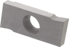 NIKCOLE MINI-SYSTEMS - GIE2 0.0787" Cutting Width, Carbide Cutoff Insert - 0° Neutral Lead Angle, TiN Coated - Benchmark Tooling