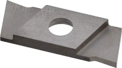 NIKCOLE MINI-SYSTEMS - GIE 1.1mm Cutting Width Carbide Grooving Insert - 6mm Max Depth of Cut, Left Hand - Benchmark Tooling