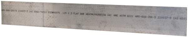 Value Collection - 1/8 Inch Thick x 3 Inch Wide x 24 Inch Long, Aluminum Strip - Alloy 6061 - Benchmark Tooling