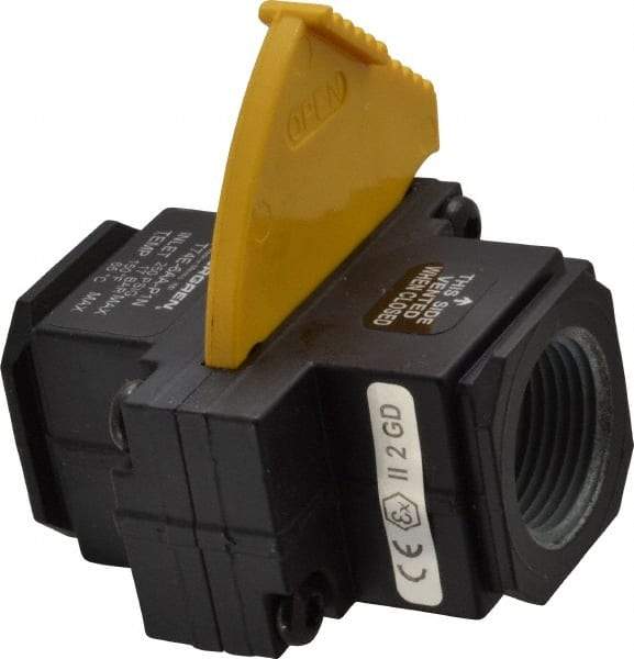 Norgren - 3/4" NPT Lockout Valve - 7.7 CV Rate, 231 CFM, 250 Max psi, Slide Actuator - Benchmark Tooling