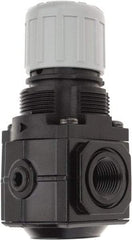 Norgren - 3/8" NPT Relief Valve - 1.6 CV Rate, 48 CFM, 150 Max psi, Knob Adjustment Actuator - Benchmark Tooling