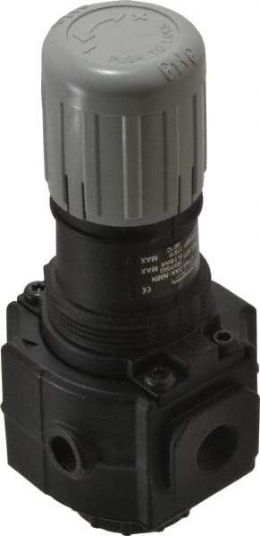 Norgren - 3/8" NPT Relief Valve - 3.09 CV Rate, 93 CFM, 250 Max psi, Knob Adjustment Actuator - Benchmark Tooling