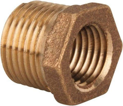 Legend Valve - Class 125, 3/4" Internal Pipe, Bronze Hex Bushing - MNPT x FNPT - Benchmark Tooling