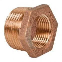 Legend Valve - Class 125, 1" Internal Pipe, Bronze Hex Bushing - MNPT x FNPT - Benchmark Tooling