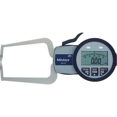 Mitutoyo - Electronic Caliper Gages Type: Outside Minimum Measurement (mm): 0.0000 - Benchmark Tooling