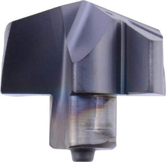 Iscar - Series ICP, 19.2mm Diam Grade IC908 140° Replaceable Drill Tip - Carbide, TiAlN Finish, 19 Seat Size - Benchmark Tooling