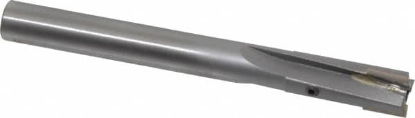 Made in USA - 1/2" Diam, 7/16" Shank, Diam, 3 Flutes, Straight Shank, Interchangeable Pilot Counterbore - Benchmark Tooling