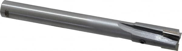 Made in USA - 5/8" Diam, 1/2" Shank, Diam, 3 Flutes, Straight Shank, Interchangeable Pilot Counterbore - Benchmark Tooling