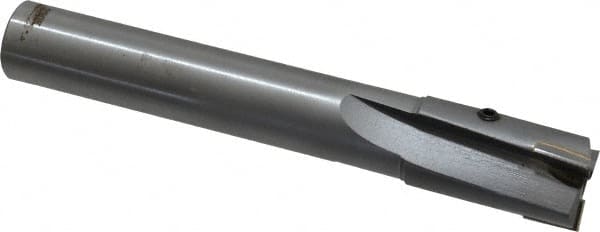 Made in USA - 7/8" Diam, 3/4" Shank, Diam, 3 Flutes, Straight Shank, Interchangeable Pilot Counterbore - Benchmark Tooling