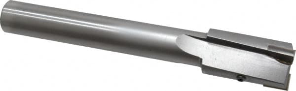 Made in USA - 1-1/16" Diam, 3/4" Shank, Diam, 3 Flutes, Straight Shank, Interchangeable Pilot Counterbore - Benchmark Tooling