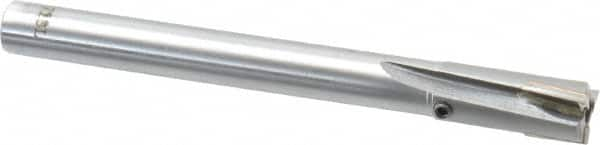 Made in USA - 7/16" Diam, 3/8" Shank, Diam, 3 Flutes, Straight Shank, Interchangeable Pilot Counterbore - Benchmark Tooling