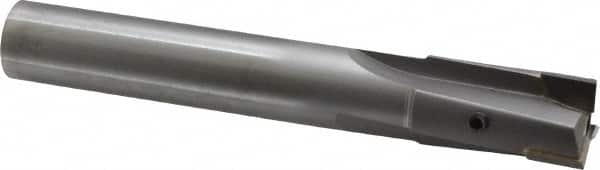 Made in USA - 7/8" Diam, 3/4" Shank, Diam, 3 Flutes, Straight Shank, Interchangeable Pilot Counterbore - Benchmark Tooling