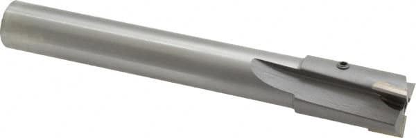 Made in USA - 15/16" Diam, 3/4" Shank, Diam, 3 Flutes, Straight Shank, Interchangeable Pilot Counterbore - Benchmark Tooling