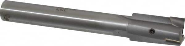 Made in USA - 1-1/16" Diam, 3/4" Shank, Diam, 3 Flutes, Straight Shank, Interchangeable Pilot Counterbore - Exact Industrial Supply