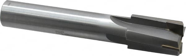 Made in USA - 1-5/8" Diam, 1-1/4" Shank, Diam, 4 Flutes, Straight Shank, Interchangeable Pilot Counterbore - Benchmark Tooling