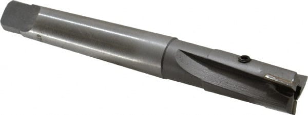 Made in USA - 3/4" Diam, 3 Flutes, Morse Taper Shank, Interchangeable Pilot Counterbore - Benchmark Tooling