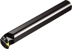 Sandvik Coromant - 2" Min Bore Diam, 12" OAL, 1-1/2" Shank Diam, A..DVUNR/L Indexable Boring Bar - Wedge Holding Method - Benchmark Tooling