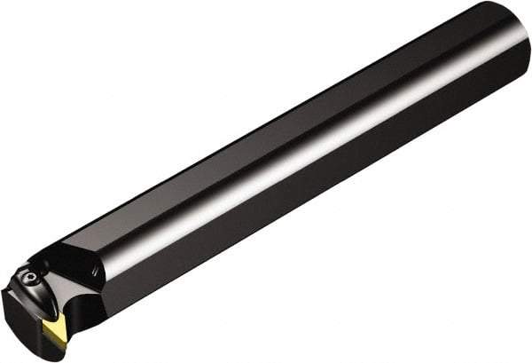 Sandvik Coromant - 50mm Min Bore Diam, 300mm OAL, 40mm Shank Diam, A..DVUNR/L Indexable Boring Bar - VNMG 332, VNMG 16 04 08 Insert, Wedge Holding Method - Benchmark Tooling