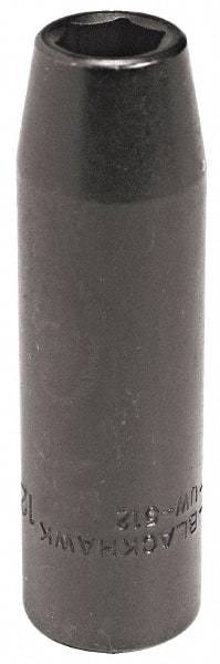 Blackhawk by Proto - 1/2" Drive 10mm Deep Impact Socket - 6 Points, 3-7/32" OAL - Benchmark Tooling