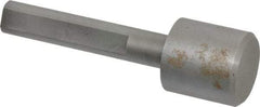 Made in USA - 13/16" Head Diam, 3/8" Shank Diam, Counterbore Pilot - Bright Finish, Carbon Steel - Benchmark Tooling