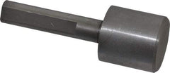 Made in USA - 1-1/16" Head Diam, 7/16" Shank Diam, Counterbore Pilot - Carbon Steel - Benchmark Tooling