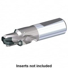 Kennametal - 18.01 to 20mm Diam, 1xD, 19.84mm Max Depth, 63/64" Shank Diam, 117.91mm OAL, Replaceable Tip Drill - KSEM1801, TPGX 1102ZPR Insert, 2 Seat Size, KSEM Toolholder, Series KSEM Chamfer - Benchmark Tooling