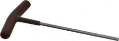 Paramount - 5/32" Hex, T-Handle Cushion Grip, Hex Key - 6" OAL, Steel, Inch System of Measurement - Benchmark Tooling